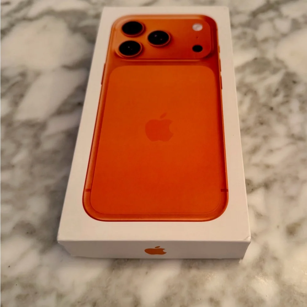 Apple iPhone 17 Pro 512gb Cosmic Orange EMPTY BOX ONLY